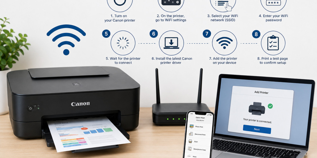 Connect Canon Printer to WiFi: Easy Step-by-Step Setup Guide