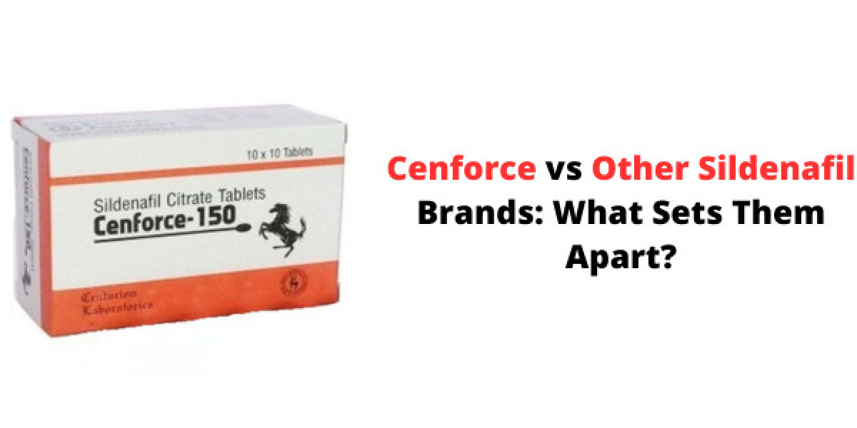 Cenforce vs Other Sildenafil Brands: What Sets Them Apart?