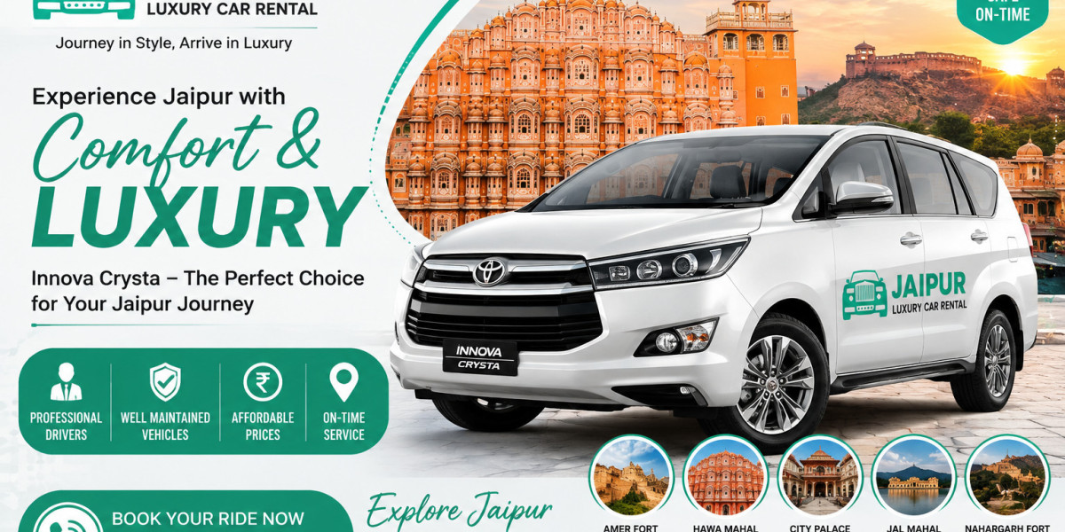 Jaguar XF, BMW 5 Series, Toyota Fortuner and Innova Crysta Rental in Jaipur