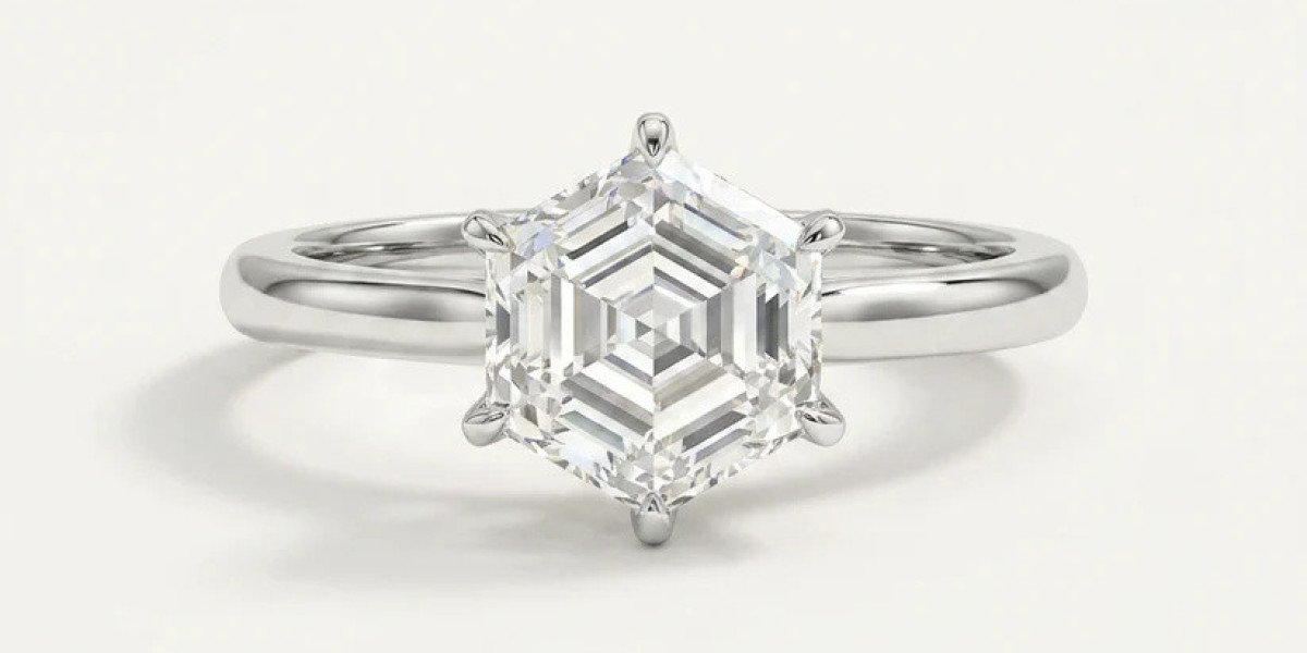 Hexagon Engagement Rings: Modern Geometry Meets Timeless Romance