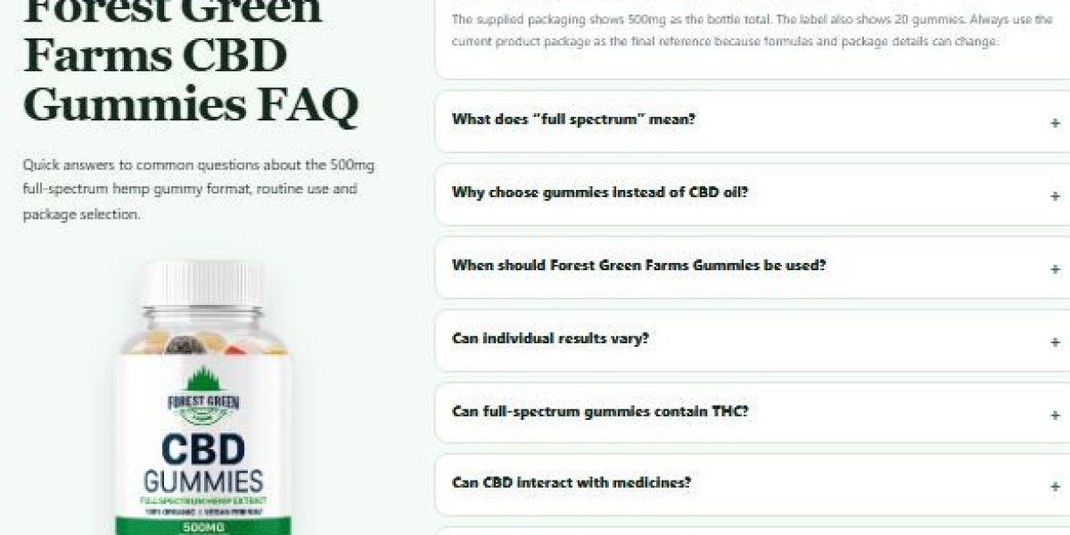 How Forest Green Farms Gummies Improve Focus And Manage Stress?