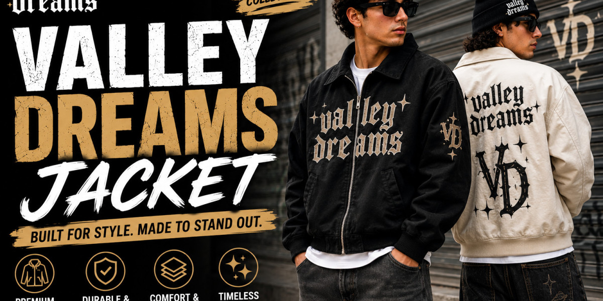 Valley Dreams Jacket: A Modern Essential for Everyday Streetwear