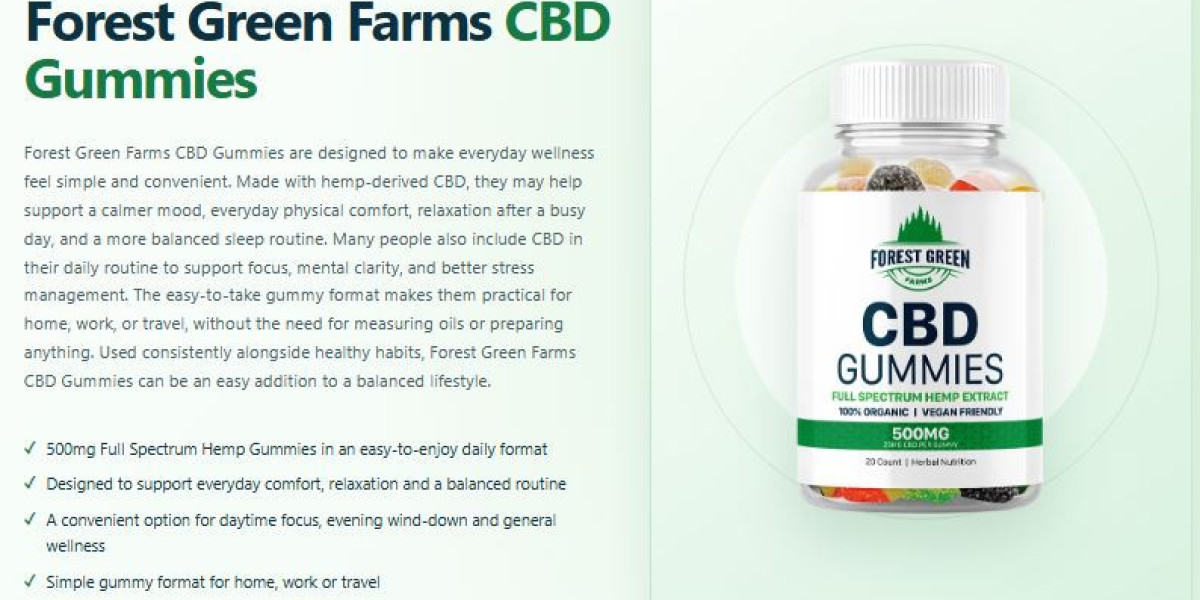 Forest Green Farms CBD Gummies Reviews 2026 – Is It Worth Trying?