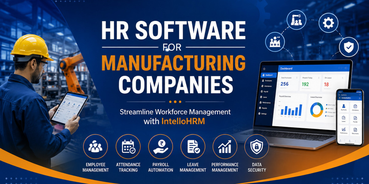 HR Software for Manufacturing Companies: Streamline Workforce Management with IntelloHRM