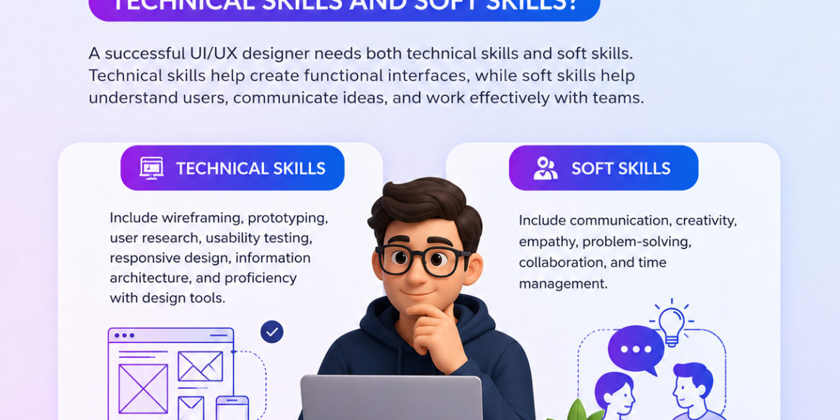 What Is the Difference Between a UI/UX Designer’s Technical Skills and Soft Skills?