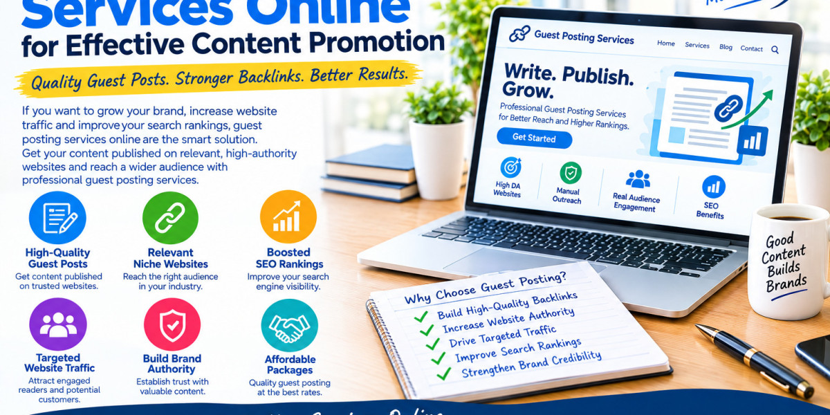 Guest Posting Services Online for Effective Content Promotion