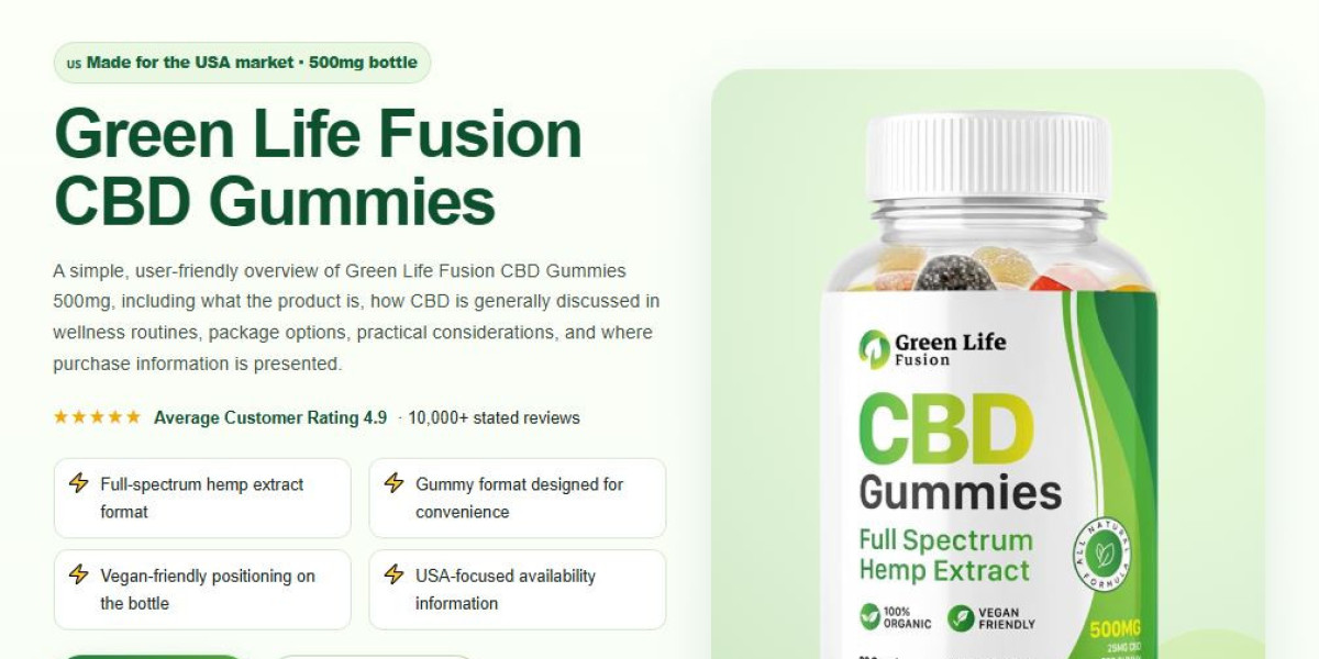 Green Life Fusion CBD Gummies: Is it Safe to Use?