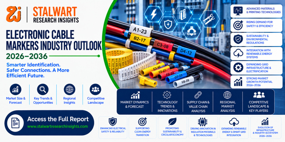 Electronic Cable Markers Industry Outlook 2026–2036 | Market Trends, Analysis & Forecast