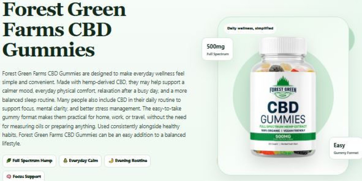 Why Forest Green Farms Gummies Are Beneficial For Health?