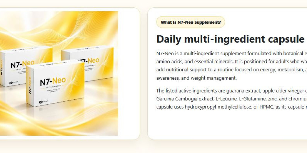 N7Neo – Designed for Better Everyday Health
