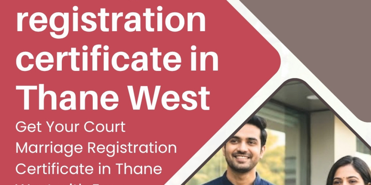 Court marriage registration certificate in Thane West