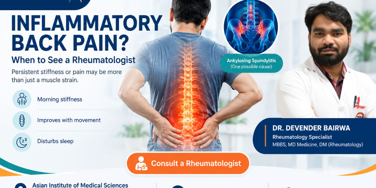 Inflammatory Back Pain: When Should You See a Rheumatologist in Lajpat Nagar?