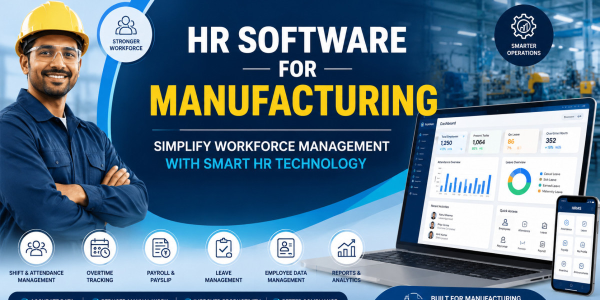HR Software for Manufacturing: Simplify Workforce Management with Smart HR Technology