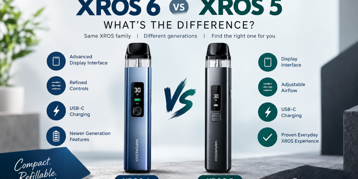Vaporesso XROS 6 vs XROS 2 : What’s the Difference?