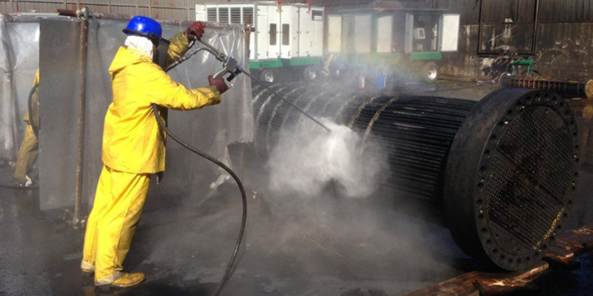 What Safety Practices Are Used During Industrial Water Jet Cleaning?