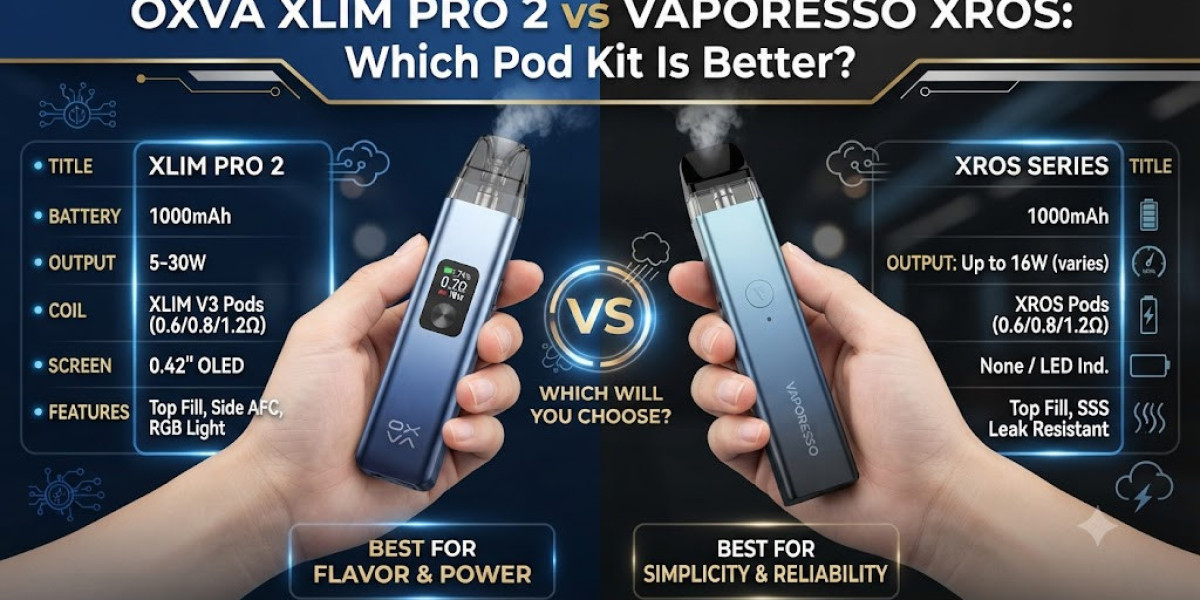 OXVA Xlim Pro 2 vs Vaporesso XROS: Which Pod Kit Is Better?