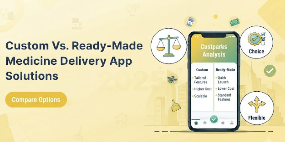 Custom vs Ready-Made Medicine Delivery App Solutions