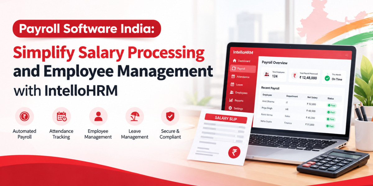 Payroll Software India: Simplify Salary Processing and Employee Management with IntelloHRM
