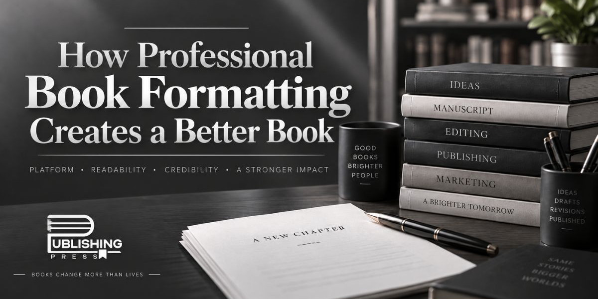 How Professional Book Formatting Creates a Better Book